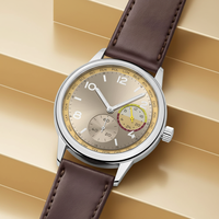 Montre classique pour homme avec bracelet, mouvement Citizen, résistante à l'eau, boîtier en alliage de zinc argenté