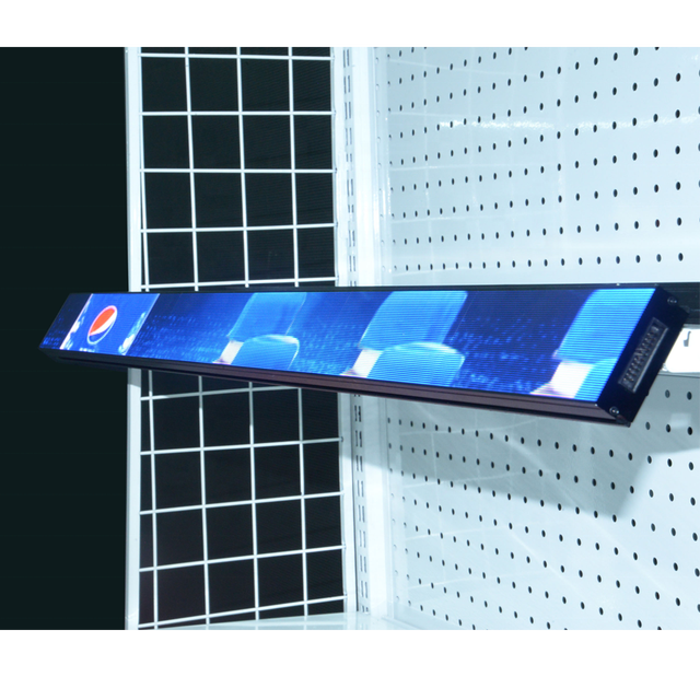 Small pixel pitch LED screen P1.25 COB exclusive store advertisement Led shelf display screen
