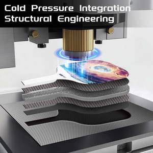 Noyau en nid d'abeille en fibre de carbone brute T700 thermoformé de 16 mm, approuvé USAPA, portable, léger, de haute qualité, modèle Moonward - Product Image 5