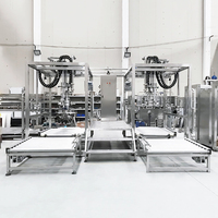 Machine de remplissage aseptique de lait de jus de fruits Machine de remplissage automatique pour la pâte de tomate Machine de remplissage de grands sacs