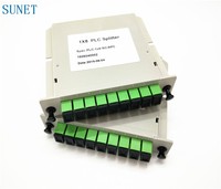 Prix usine Cassette Type PLC Splitter 1x4 1x8 1x16 SC/UPC SC/APC Insert Type Plug-in LGX PLC Splitter
