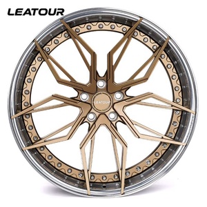 Jantes en alliage forgé LEATOUR de style classique, personnalisées, de 16 à 24 pouces, pour Mercedes, BMW, AUDI, Range Rover, Aston Martin - Product Image 1