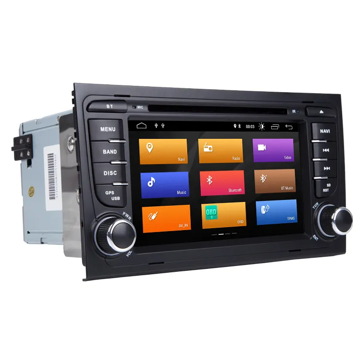 Xonrich 2 Din Android 10 Car DVD Player for Audi A4 B8 B6 B7 S4 8E 8H 8F B9 Seat Exeo 2002-2008 GPS Radio Navigation 2+ 32 GB