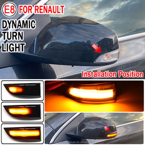 Clignotant Dynamique à LED pour Renault Megane <span class=keywords><strong>3</strong></span> MK3 III RS 2008-2016 <span class=keywords><strong>Laguna</strong></span> III X91, 1 Paire - Product Image 3