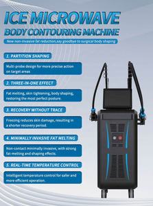 Appareil <span class=keywords><strong>de</strong></span> lifting facial Coolwave 2,45 GHz à 3 poignées avec grand écran pour le remodelage corporel et le contouring – Appareil Coolwave - Product Image 2