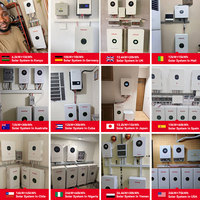 Système solaire hybride tout-en-un 6 kW 10 000 watts avec panneaux solaires, onduleur et batteries 10 kVA, kit complet pour toute la maison