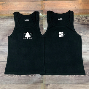 Wholesale High Quality Custom Embroidery Logo Muscle Fit <b>Singlet</b> Breathable Cotton Knitted Fitness Ribbed Tank Tops For <b>Men</b> - Product Image 4