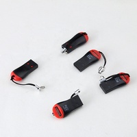 Lecteur de carte mémoire flash Micro TF SD USB 2.0 Ceamere CR41, mini adaptateur externe pour ordinateur portable