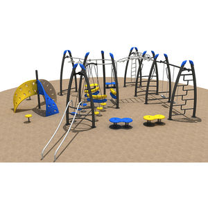 Ensemble de jeux d'extérieur pour enfants sur le thème de l'aventure, jeux interactifs pour enfants, jeux d'escalade, équipement de divertissement amusant - Product Image 5
