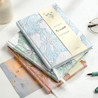 Carnet de notes A5 créatif à couverture rigide en tissu texturé gaufré, idéal pour la planification et l'écriture, parfait comme cadeau pour étudiants - Offre Spéciale