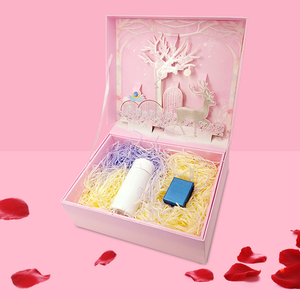 Luxury ribbon custom printing box