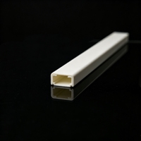 Canal de câblage électrique en PVC blanc, résistant à la combustion et aux UV, conduit de câblage en UPVC, gaine de câblage