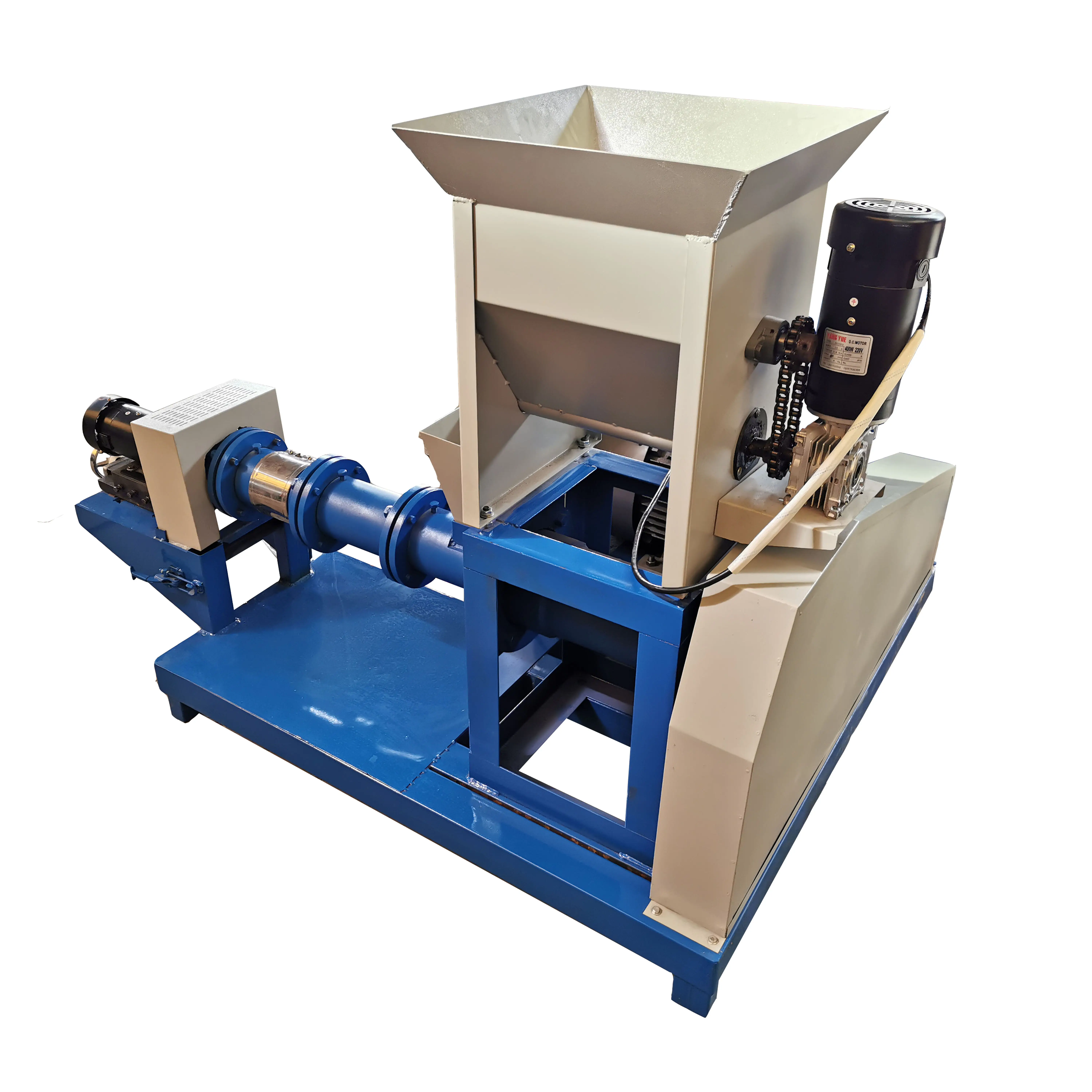 Poultry Animal Chicken Dog Food Feed Pallet Making Mixing Machine Fish Floating Extruder