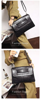 Dompet Kompartemen Besar Tas Clutch Mewah Tas PU Lembut Kapasitas Besar Genggam Wanita Modis