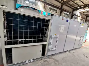 Unit Mesin AHU Unit Mesin HVAC, Sistem Penanganan Udara Komersial Terpasang Di Langit-langit