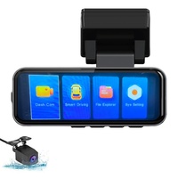 Nouvelle Caméra de Tableau de Bord Transfrontalière 4K+2K Double Caméra Avant/Arrière Angle 170° Prise en Charge ADAS WiFi GPS Vision Nocturne Infrarouge BSD pour Voiture