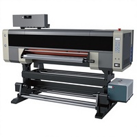 Mesin Cetak Label 1300mm Operasi Mudah, Stiker Emboss Label Kristal, Printer UV DTF Digital 3D