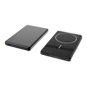 พาวเวอร์แบงค์แม่เหล็ก 5000mAh ชาร์จไร้สาย 15W ชาร์จเร็ว PD 20W ดีไซน์บางเฉียบ 10 มม. ผลิตจากอลูมิเนียมอัลลอย พกพาสะดวก - Product Image 1