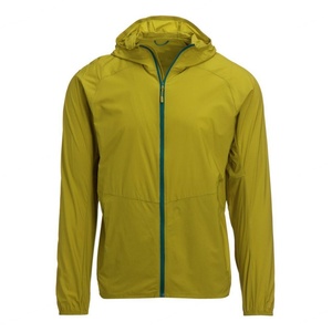 Veste coupe-vent anorak pour homme, écologique, respirante, noire unie, personnalisable - Product Image 5