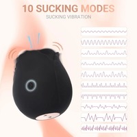 Vibrateur en forme de rose rechargeable par USB pour elle, jouet de plaisir silencieux en silicone pour femmes