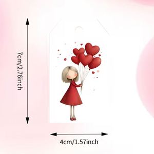 Cartes de Noël et d'anniversaire personnalisées, étiquettes nominatives romantiques pour couples, cadeaux, produits en papier à impression numérique - Personnalisation en gros - Product Image 2