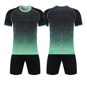 ชุดฟุตบอลแบบซับลิเมชั่นสั่งทำพิเศษ เสื้อคอกลมแขนสั้น กางเกงขาสั้น สำหรับผู้ชาย - Product Image 6