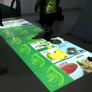 Sistema di proiezione interattivo versione base utilizzata nella pubblicità interattiva o nel centro per bambini