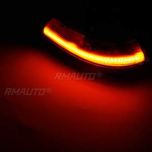 ไฟเลี้ยว LED แบบไดนามิก 2 ชิ้น สำหรับกระจกมองข้าง สำหรับรถยนต์ VW GOLF 5 GTI V MK5 Jetta Passat B5.5 B6 Sharan Superb EOS - Product Image 3