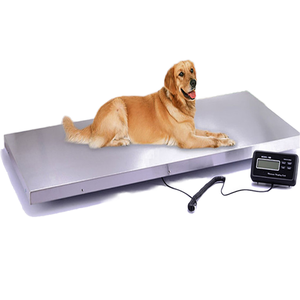 कस्टम डिजिटल 104*52 सेमी पशु वजन पैमाने 300 बिल्लियों और कुत्तों के लिए क्षमता पालतू वजन पैमाने - Product Image 1