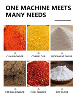 Fraiseuse commerciale de riz de grain de café et de blé sec de puissance élevée rectifieuse de farine de maïs avec le composant de moteur de noyau