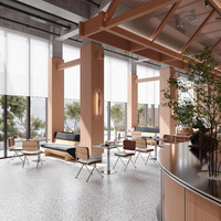 Comptoir de Bar Personnalisé en Bois pour Boulangerie, Café, Vitrine de Présentation avec Éclairage LED pour Magasin de Pâtisseries et Desserts