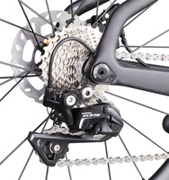 Bicicleta de Contrarreloj para Triatlón TT con Freno de Disco Totalmente de Carbono Toray T700