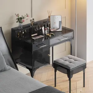 Light Luxury Dresser Bedroom Vanity Modern Simple Premium Creative Acrylic Mini Makeup Table