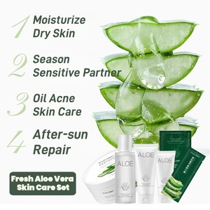 Gel Hidratante de <span class=keywords><strong>Aloe</strong></span> Vera 99% Orgánico <span class=keywords><strong>Puro</strong></span> OEM, Mascarilla Facial <span class=keywords><strong>en</strong></span> Gel, Gel Calmante para el Cuidado de <span class=keywords><strong>la</strong></span> Piel, Set de <span class=keywords><strong>Aloe</strong></span> Vera para <span class=keywords><strong>la</strong></span> <span class=keywords><strong>Cara</strong></span> - Product Image 3