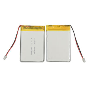 Hot sale 503450 <span class=keywords><strong>3</strong></span>,7 V 1000 mAh LiPo battery for GPS tracker product - Product Image 4