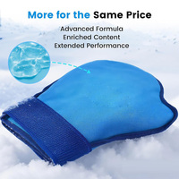 Gants de refroidissement en gel médical doux et ajustables, compresses chaudes et froides réutilisables personnalisables pour le soulagement de la douleur et le traitement des blessures