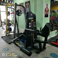 Nouvelle conception d'équipement de musculation à domicile : Machine à curls assis à charge par poulie pour l'entraînement de la force