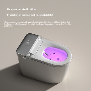 Sang trọng nhà vệ sinh thông minh với điều khiển từ xa tự động lật s-hình dạng CHẬU VỆ SINH ngay lập tức sưởi ấm nước ngọt tiên tiến ghế Chức năng sưởi ấm - Product Image 6