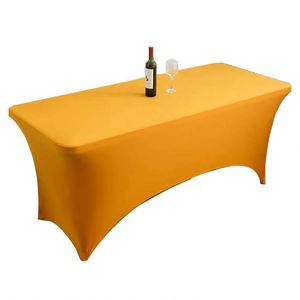 Custom Banquet Wedding Tablecloth 1 Polyester <b>Table</b> Cloth Cover for Trade Show Event - Product Image 1
