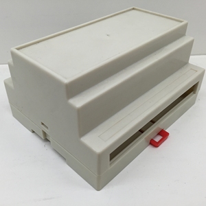 88x158x59mm Pcb Din Rail <b>Mount</b> Relay Plastic Case Points Works Terminal <b>Block</b> Connector Din Rail Electronic Instrument Enclosure - Product Image 1