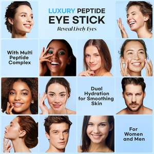 Crème pour les <span class=keywords><strong>yeux</strong></span> vegan contre les cernes, les poches et les rides, réduit les ridules, peptide anti-rides, stick hydratant pour les <span class=keywords><strong>yeux</strong></span> - Product Image 6