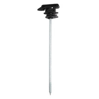 Aislante de poste de madera Offset, valla eléctrica de plástico, tornillo, gran oferta