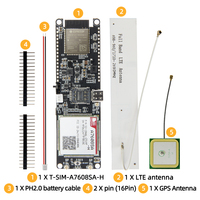 Carte de développement LILYGO A7608SA-H A7608E-H ESP32-S3, module de communication Ethernet Cat4 4G LTE incluant FDD/HSPA+/GSM/GPRS/EDGE
