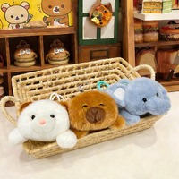 Adorable Figurine en Peluche, Compagnon de Bureau, en Polyester et Coton PP, Idéal pour l'Étude, Cadeau d'Anniversaire Parfait pour Enfants