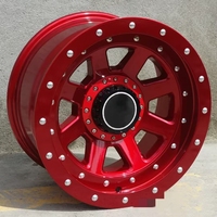 Jantes en alliage tout-terrain 17x9 de haute qualité X-RIMS 5*114.3 5*127 5*139.7 6*114.3 6*130 6*135 6*139.7 PCD 100mm nouvel aluminium