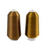 High Tenacity Metallic Yarn 150D MS /MHS zebra Lurex Metallic Yarn for Embroidery