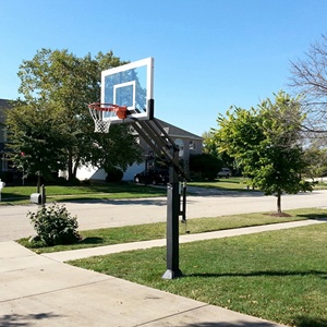 Ngoài trời di động bóng rổ đứng 7.5-10ft điều chỉnh bóng rổ Hoop mục tiêu với 54inch Rổ bóng rổ rim Net - Product Image 3