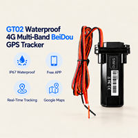 Traceur filaire GT02 IP67 étanche 4G multi-bandes GPS+Beidou, alarme ACC, localisateur en temps réel pour la gestion de flotte automobile et moto