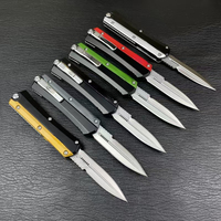 Couteau pliant tactique avant en alliage de zinc, haute dureté, pour camping, chasse, survie, EDC, portable, bricolage