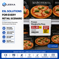 LEEKA Fabricante de ESL, Etiqueta Electrónica de Estante con Pantalla de Papel Electrónico de 4.2 Pulgadas y Conexión WiFi para Almacén